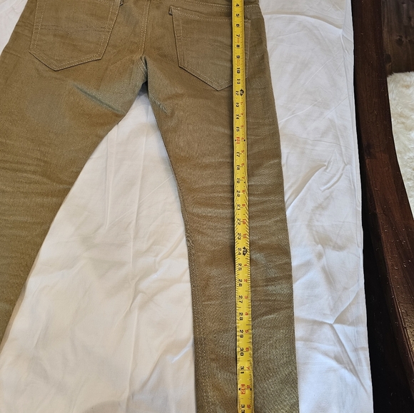 DIESEL JEANS - LIKE BRAND NEW  - Olive color - Picture 5 of 6